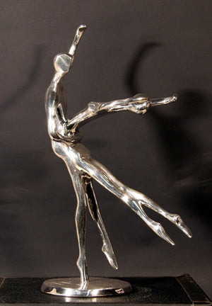 Dance of Love, Danza de Amor Bronze with silver plating - Almanzor