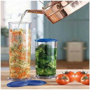 Pasta Kitchen Express Cooks Spaghetti Pasta Maker Cook Tube Container Fast Easy Cook Kitchen Tools Kitchen Accessaries