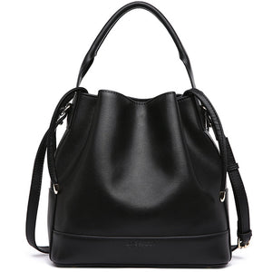 Luxury Fashion Great Everyday Handbags Women  Genuine Leather Bucket Bags Designer Messenger Shoulder Crossbody Bags