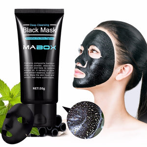 Anti-Aging Black Facial Mask Peel Off Charcoal Purifying Blackhead Remover Mask for Deep Cleansing, AcneScars Blemishes & Wrinkles