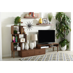 PREMIER STUDIO HAVERSHAM MID-CENTURY RETRO MODERN TV STAND ENTERTAINMENT CENTER AND DISPLAY UNIT