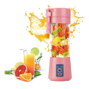 Cool Healthy USB Rechargeable - Portable Express Juicer Blender Travel ready Smoothie Maker and Juicer. It is very Handy and Excellent for making Shakes and Smoothies! portable blender electric mixer food processor usb juicer mini blender
