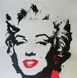 Andy Warhol Art Gold Marilyn Monroe Sunday B Morning Serigraph Silkscreen #4