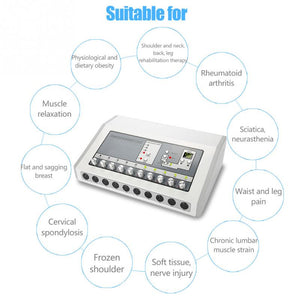 Low Frequency Digital Pulse Therapy Machine Pain Relief, Weight Loss,  Body Massager Face Lift Fat Reduction Slimming Beauty Health Machine
