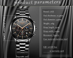 Top Seller!  Luxury Elegant Watch Men Fashion Sport Quartz Clock Mens Watches Top Brand Business Waterproof Watch Relogio Masculino