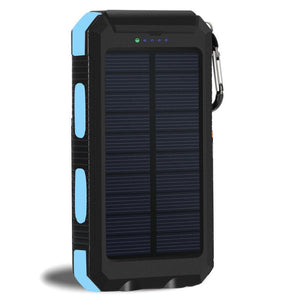 MUST HAVE!  Solar Power Bank Charger Waterproof Battery Charger Real 20000 mAh Dual USB External  Outdoor Light Lamp Powerbank