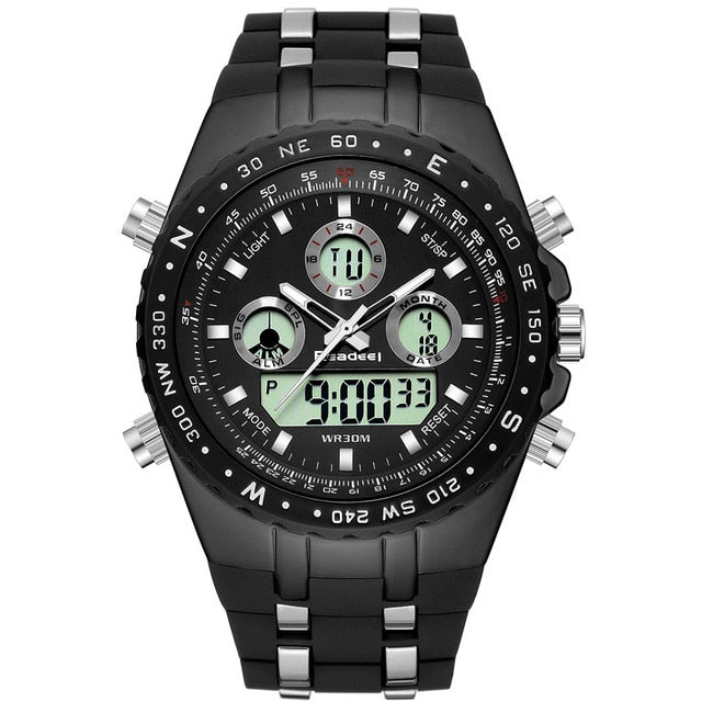 COOL AFFORDABLE WATERPROOF SPORT WATCH Quartz Wrist Watch Men's Military Waterproof Watches
