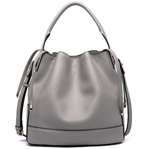 Luxury Fashion Great Everyday Handbags Women  Genuine Leather Bucket Bags Designer Messenger Shoulder Crossbody Bags