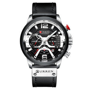 Luxury Brand Men Analog Leather Sports Watches Men's Army Military Watch Male Date Quartz Clock Relogio Masculino