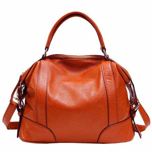 Great Bag for Everyday Women Genuine Leather Handbag Shoulder Bags Casual Women Bag Totes