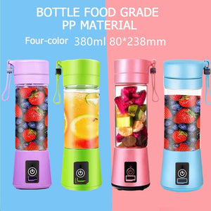 Cool Healthy USB Rechargeable - Portable Express Juicer Blender Travel ready Smoothie Maker and Juicer. It is very Handy and Excellent for making Shakes and Smoothies! portable blender electric mixer food processor usb juicer mini blender