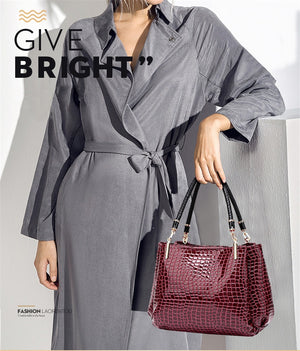 Womens Fashion Style Hand bags Designers Luxury Alligator Handbags Women Shoulder Bags