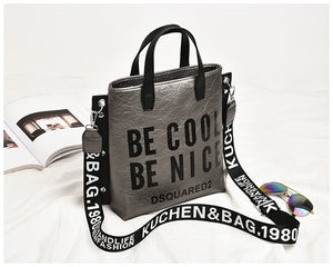 Ladies Cool Chic Crossbody Fashion Bags Female Designer Fashion Handbag Soft Messenger Shoulder Bags Large Shopping Tote