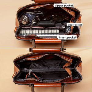 Sophisticated Structured Genuine Leather Women Shoulder Bags Trend Ladies Crossbody Bag Women's Handbag